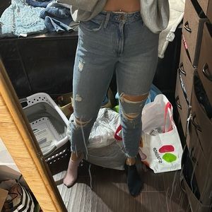 Hollister straight leg jeans